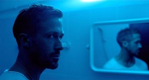 Julian (Ryan Gosling) on hisslow descent in Only God Forgives